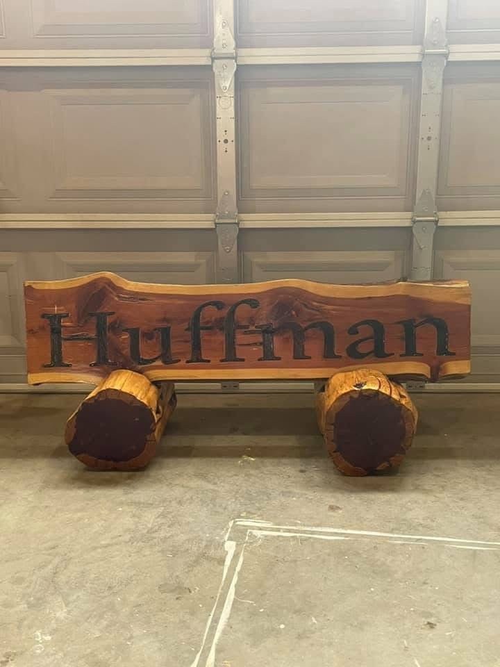 Outdoor Cedar Signs