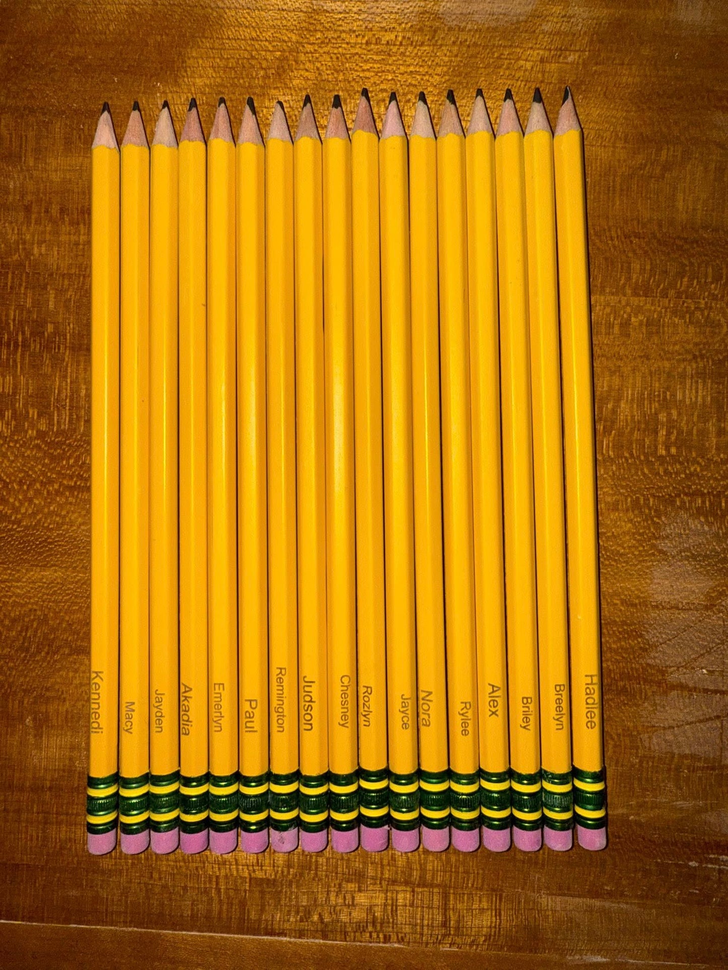 Pencils with a purpose- Personalized pencils (Set of 10)