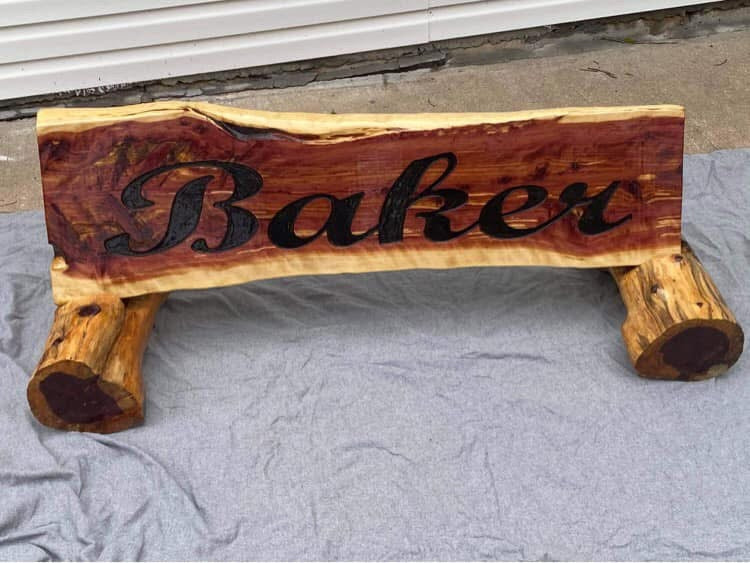 Outdoor Cedar Signs
